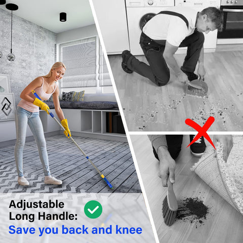 Durable threaded connection keeps brush head securely attached