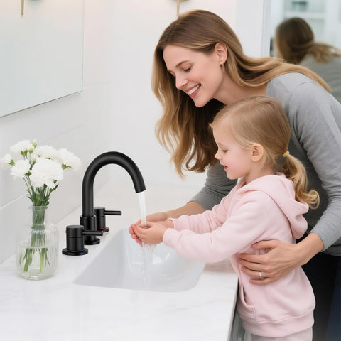 IUERASD bathroom faucet pop-up drain kit enables easy setup