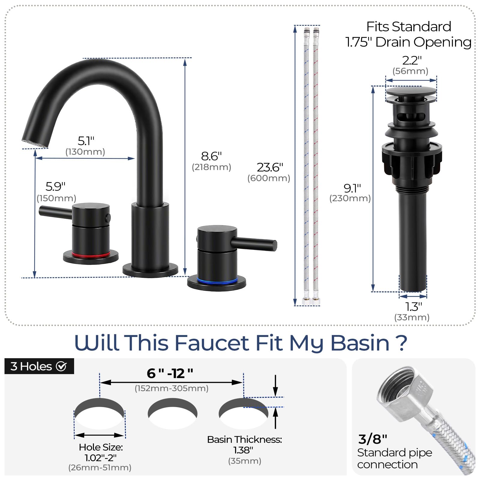 IUERASD quick-connect hoses simplify installation and prevent leaks