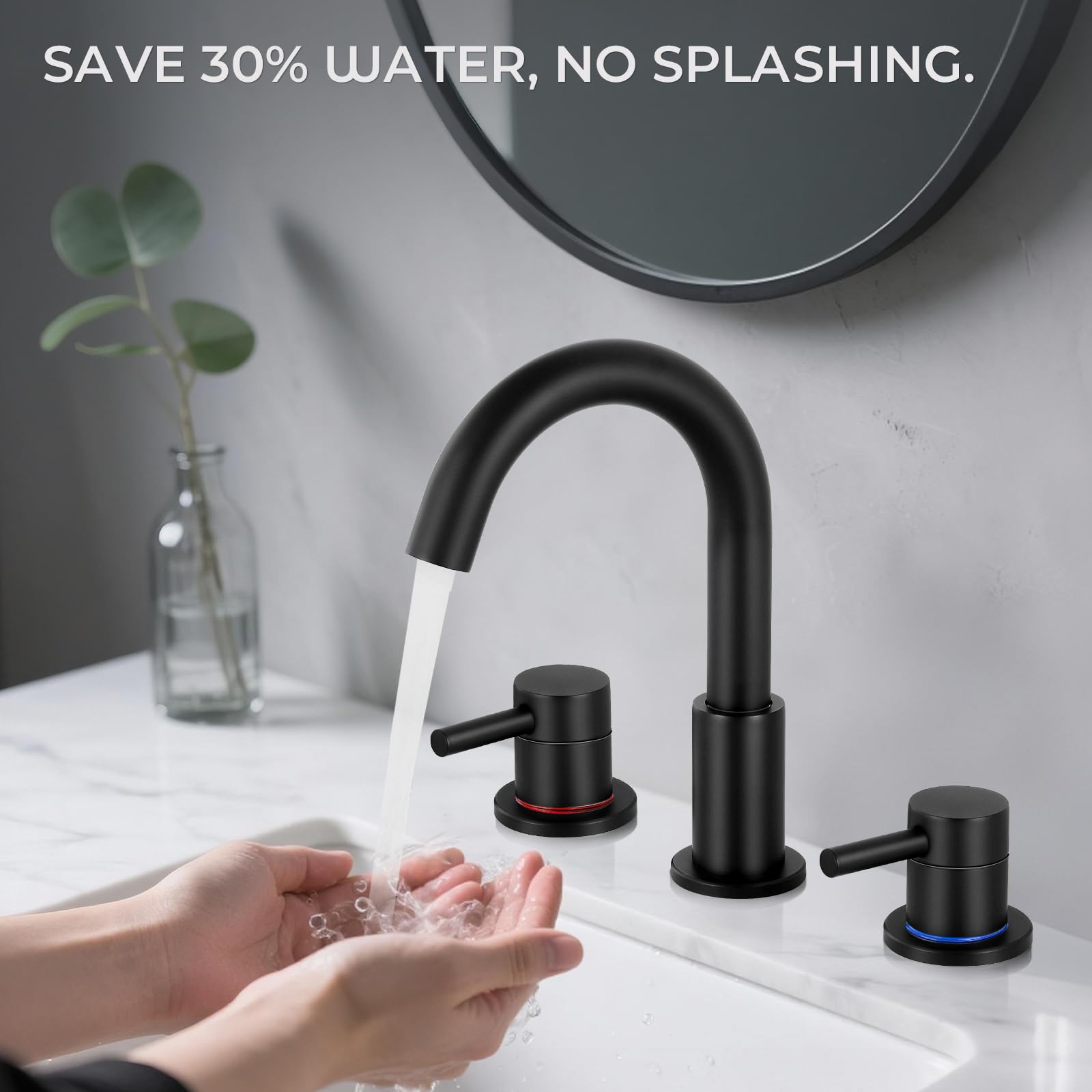 IUERASD water-saving aerator maintains steady flow and reduces usage