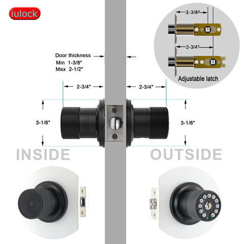 iulock easy installation guide showing screwdriver setup