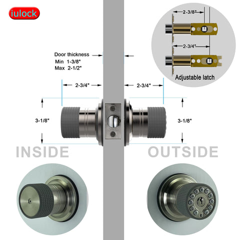 iulock IP65 weather resistance supports outdoor use across climates
