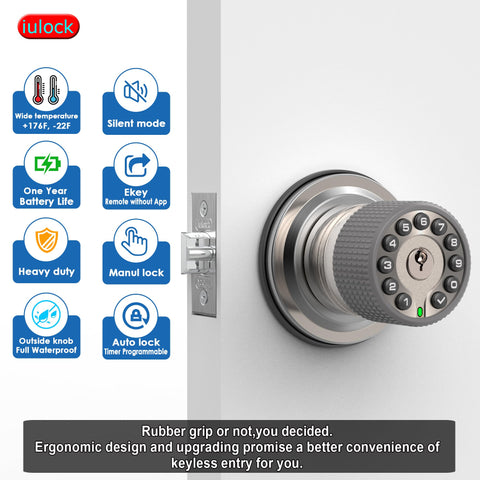 iulock keypad backlit numbers support easy operation day or night for quick access