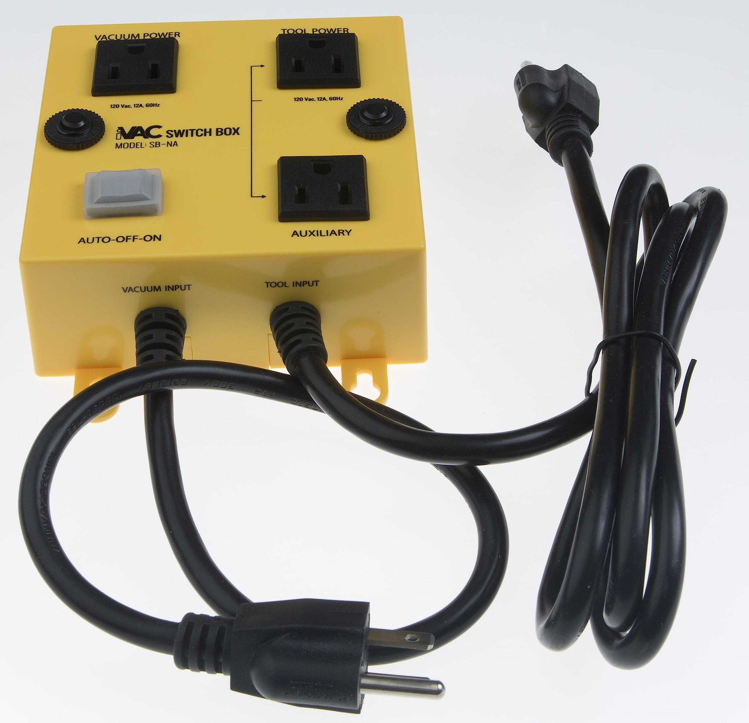 iVAC SB-NA dual circuit indicator shows support for two 15A circuits