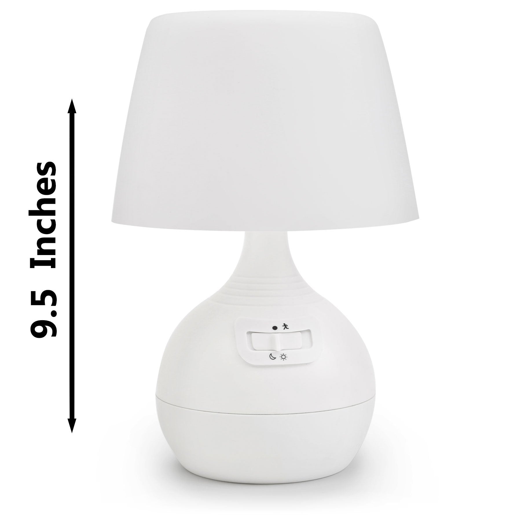 Ivation dual-color range table lamp with adjustable ambience.