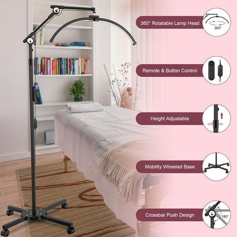 iVict Lash Light in a beauty salon setup