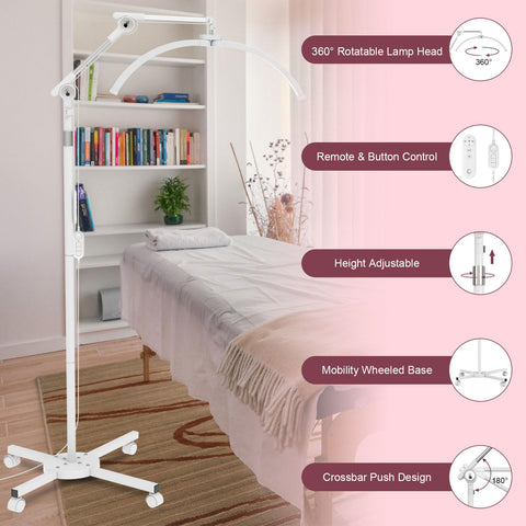 iVict Half Moon Light suitable for salons, nails, and training environments
