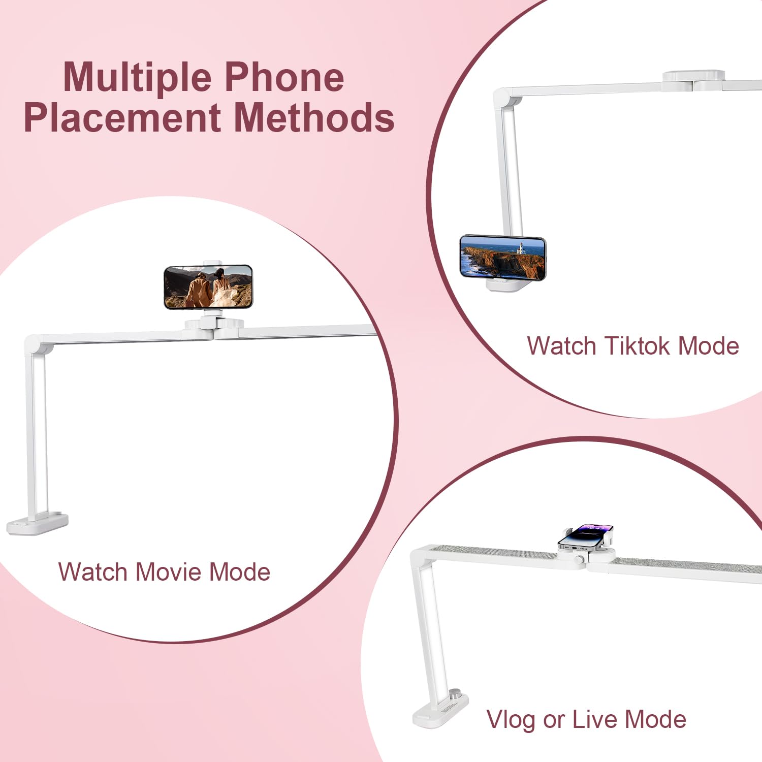 iVict LED nail lamp energy-saving feature and flicker-free glow