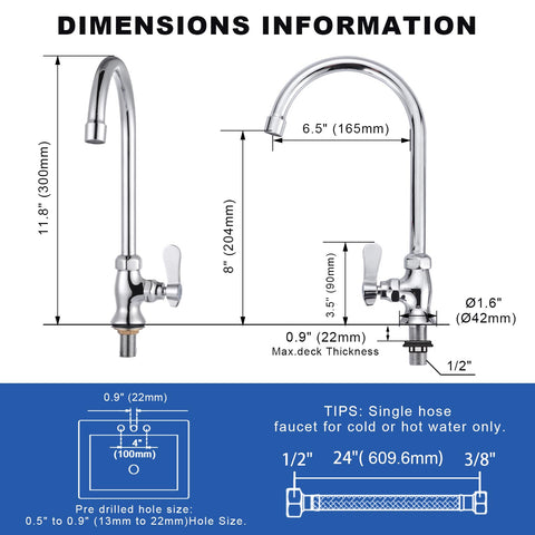 IVIGA easy DIY install in about 30 minutes for bars, kitchens, or RVs.