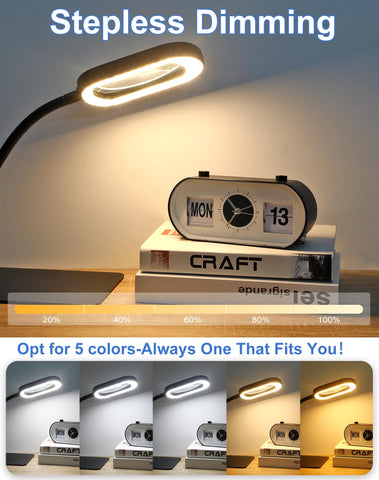IVMAIE USB-powered magnifier base for versatile power at home or studio.