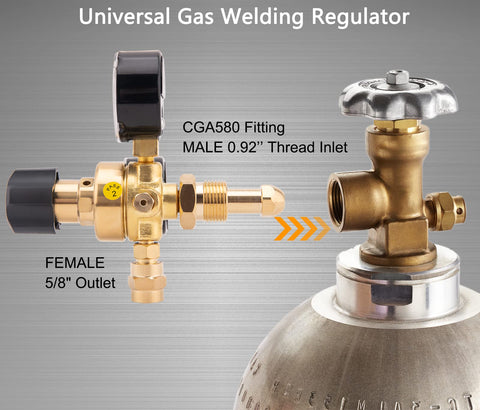 IVONNEY CGA580 adjustable handle for smooth manual pressure tuning.