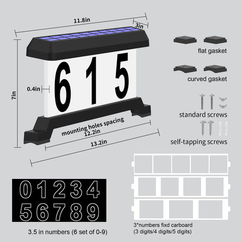 IVWVI easy installation with screws and gaskets for secure mounting.