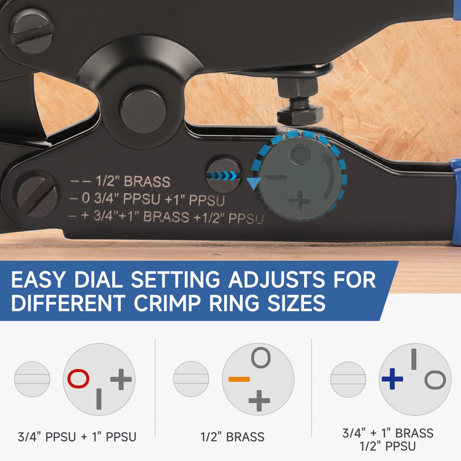 IWISS tool with cylinder jaw supports safe ring removal.