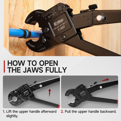 Copper ring removal tool from IWISS prevents fitting damage