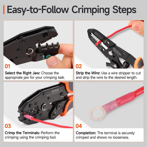 IWISS iCrimp non-insulated terminals and ferrules for secure connections