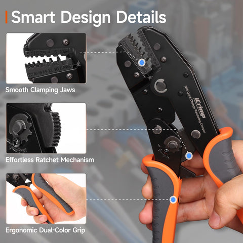 IWISS iCrimp open barrel terminals for secure terminations