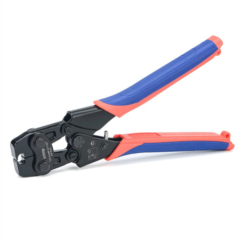 IWISS ICP-PC01 tool overview showing compact body for PEX clamp removal.