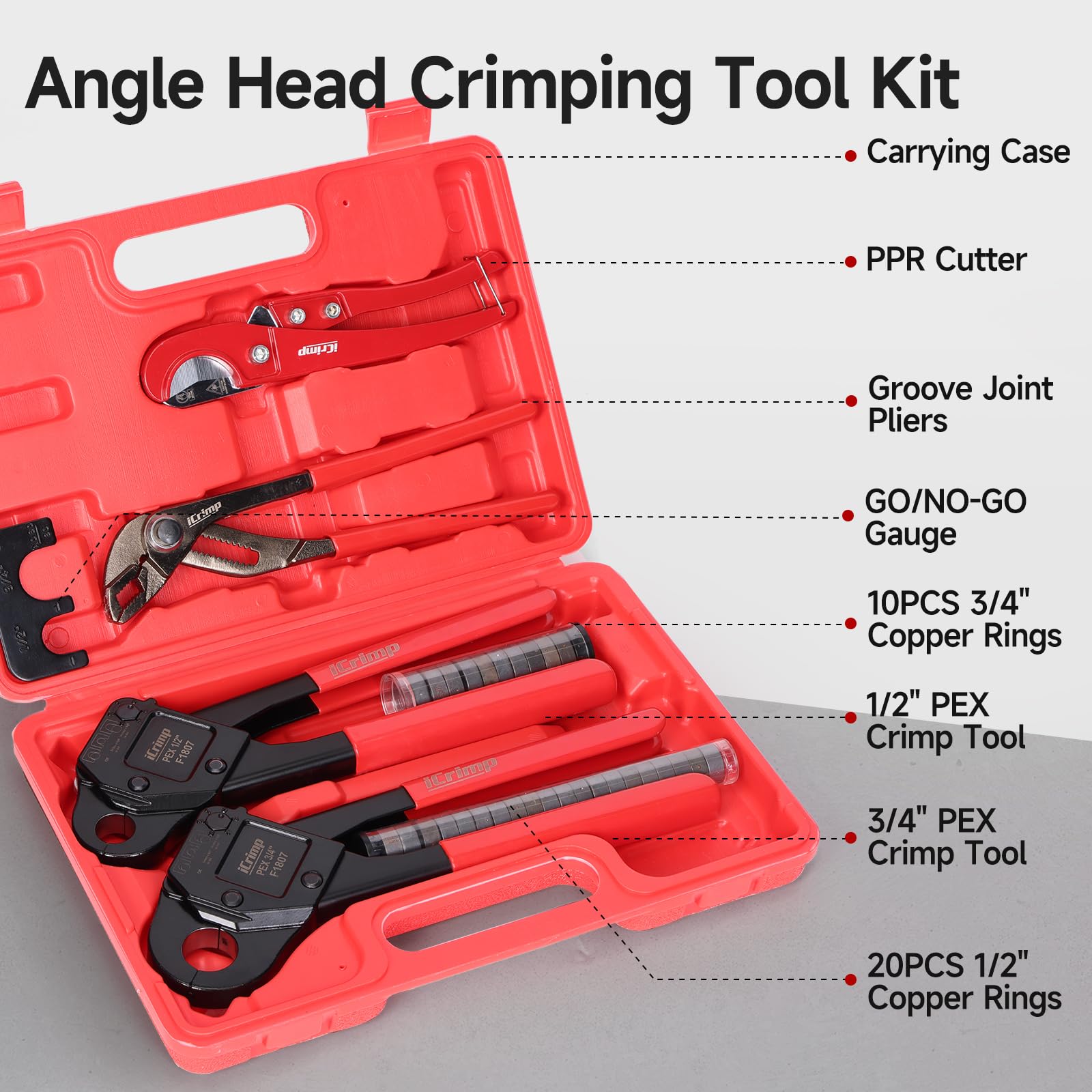 IWISS iCrimp groove joint pliers demonstrate adjustable leverage for diverse parts