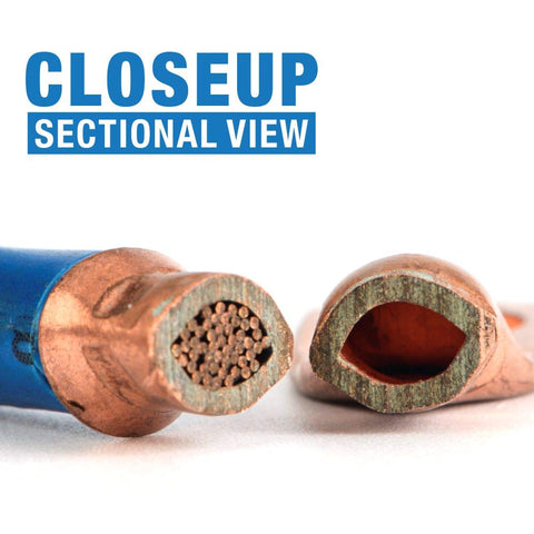 AP-50BI crimping 8 AWG copper lug with reliable terminations