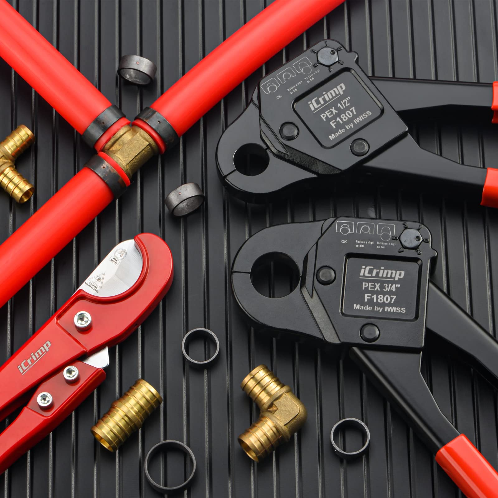 IWISS iCrimp ASTM F1807 compliant crimp tool