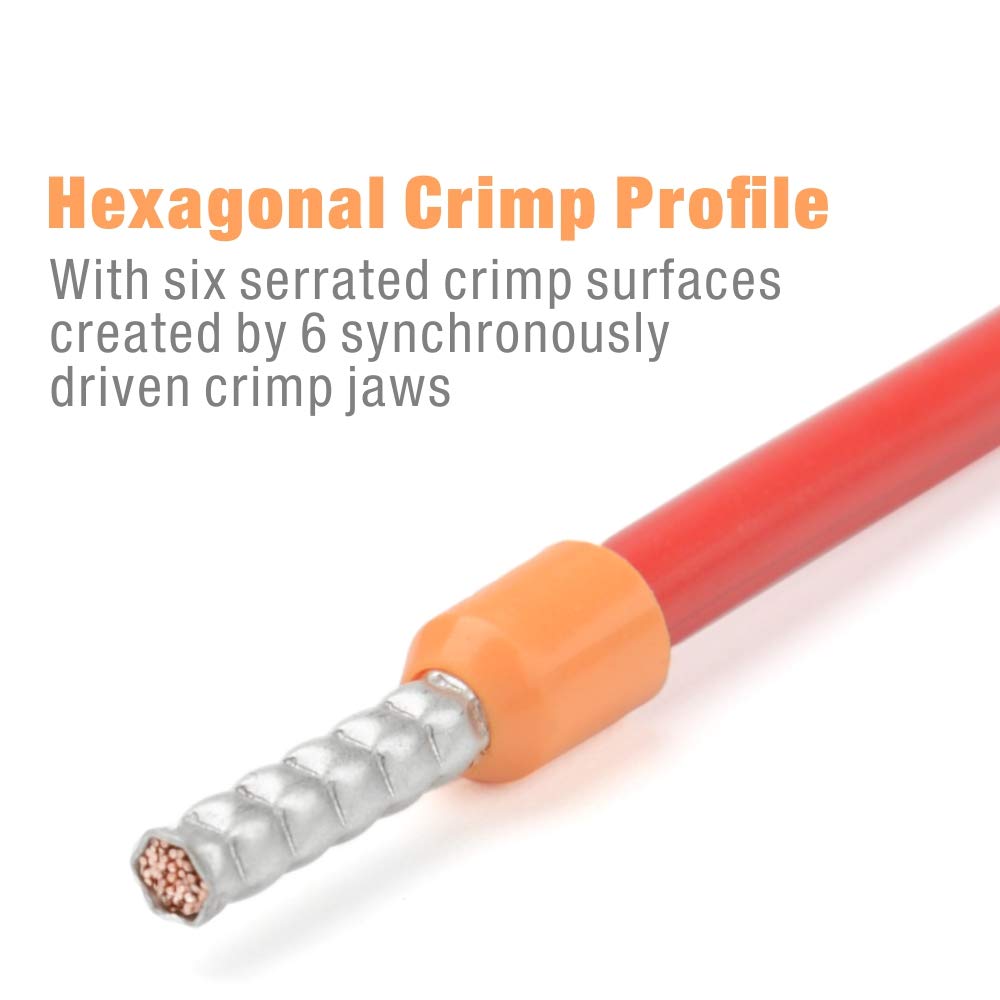 IWISS iCrimp supports AWG 28 to 10 range for versatile terminations.