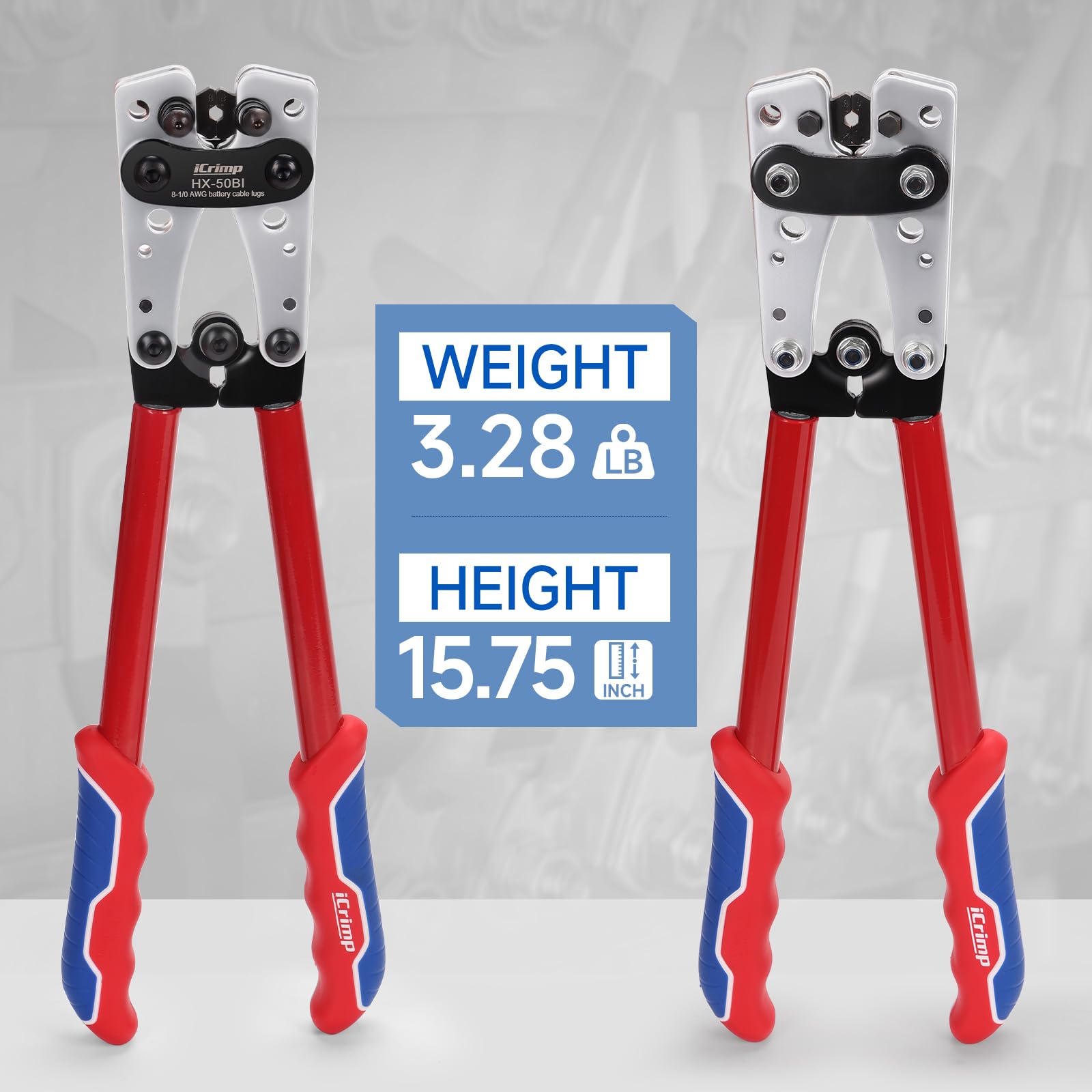 IWISS iCrimp carbon steel body for long-lasting use