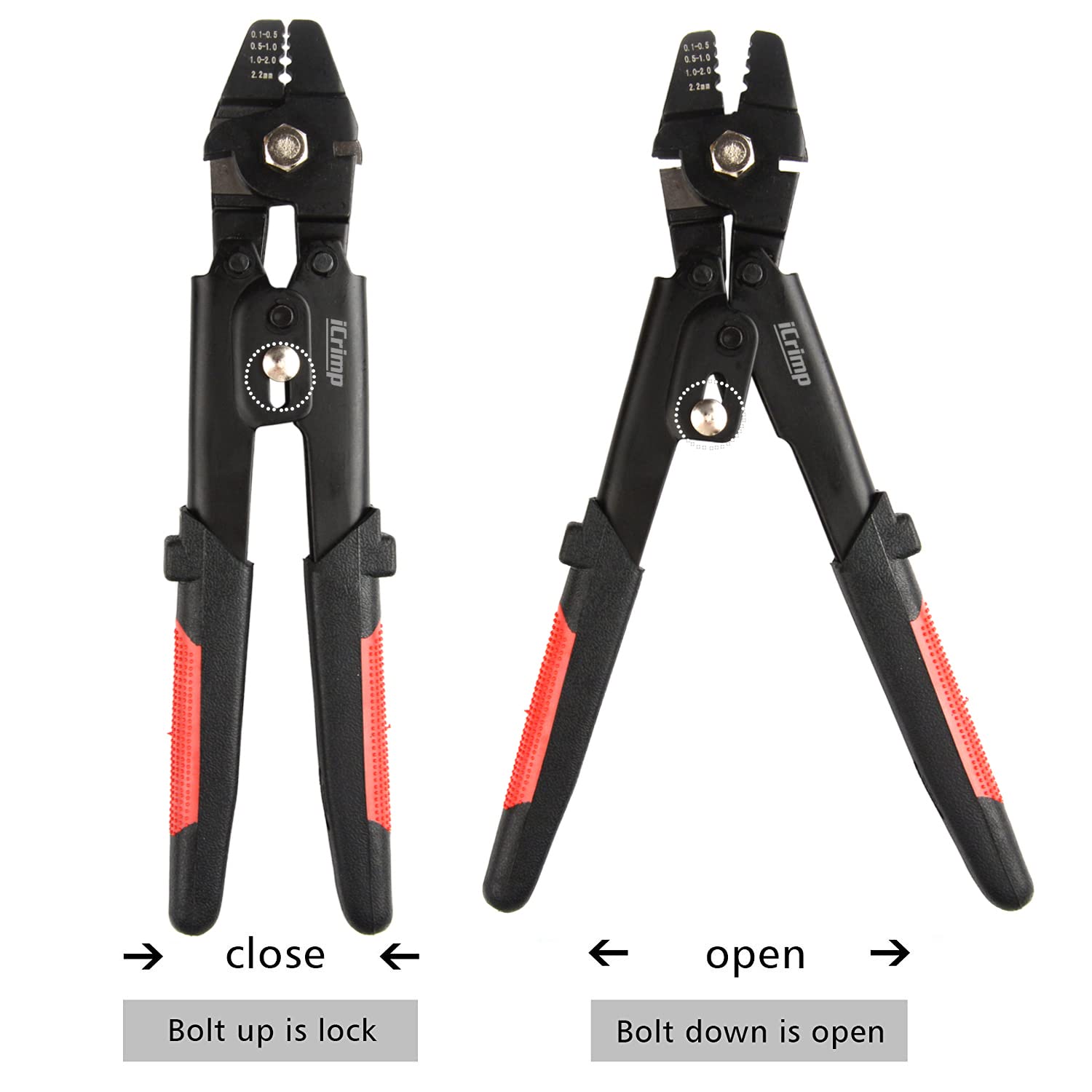 IWISS iCrimp compact 250 mm length for handheld use