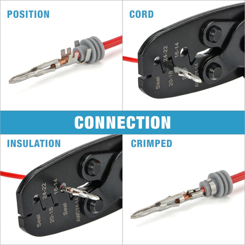 IWISS iCrimp supports OEM-style wire harnesses and pigtails in workshops.