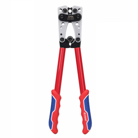 IWISS iCrimp ergonomic handle for comfortable battery terminal work