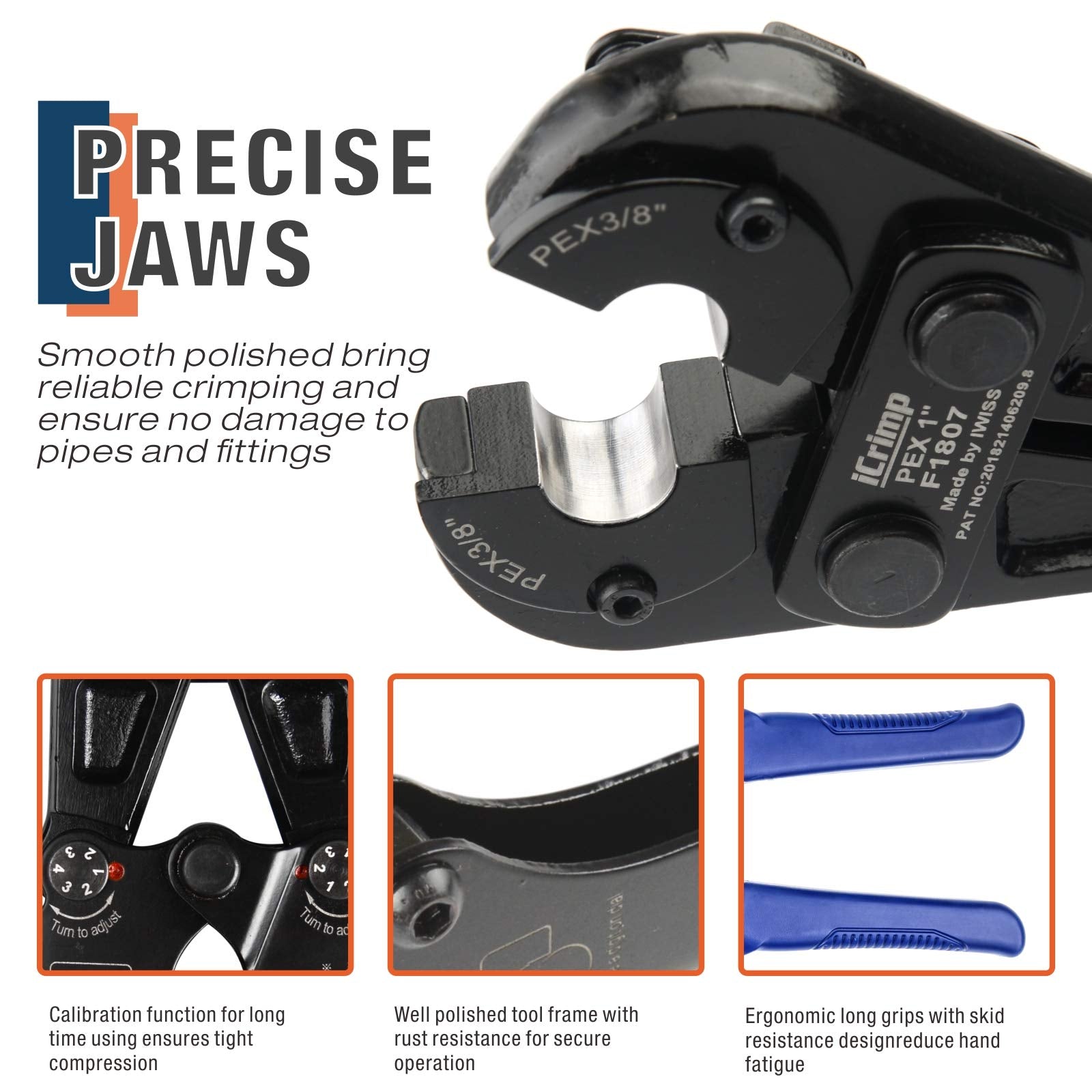 IWISS iCrimp F1807 Go No-Go gauge for crimp checks
