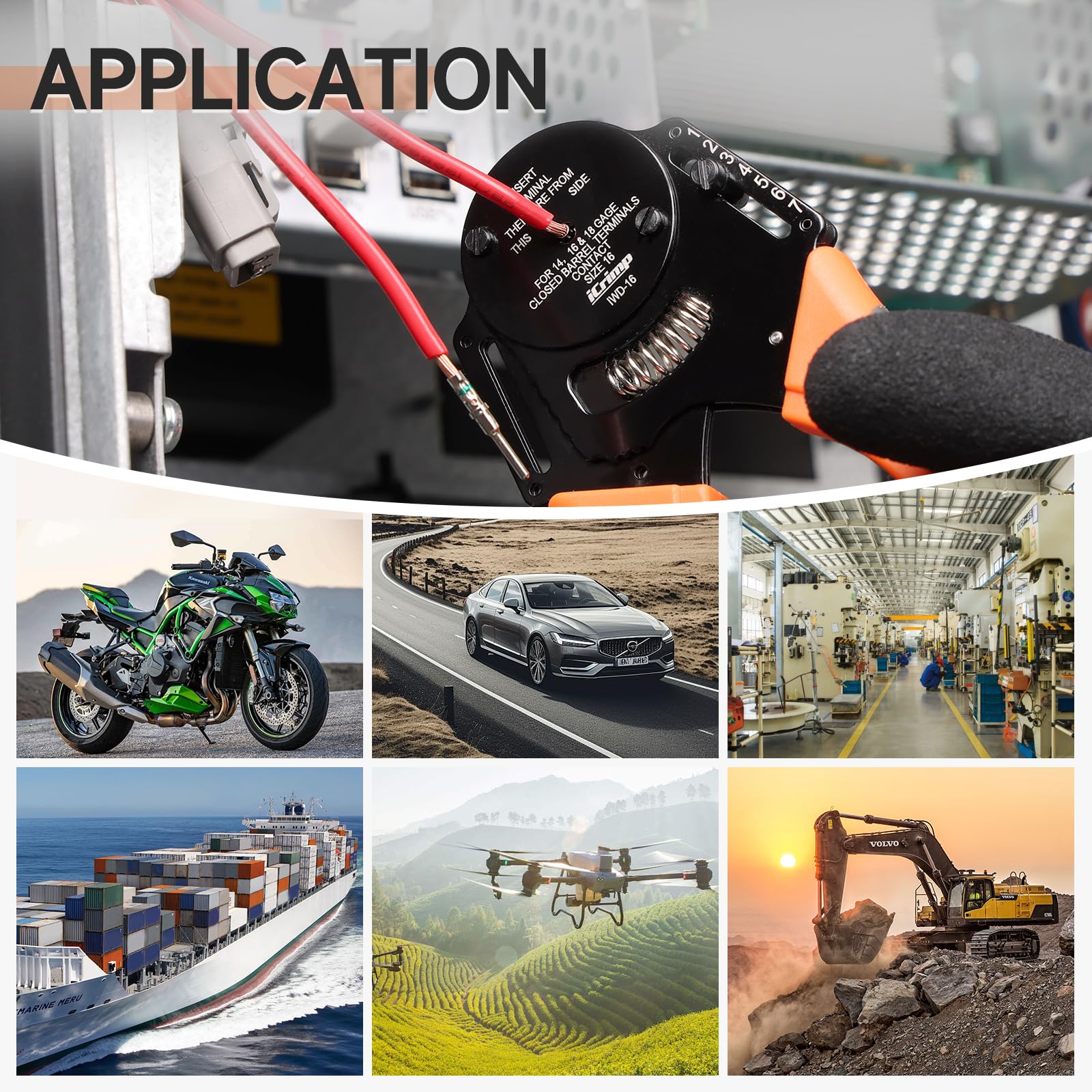 IWISS iCrimp compact grip supports on-site repair workflows