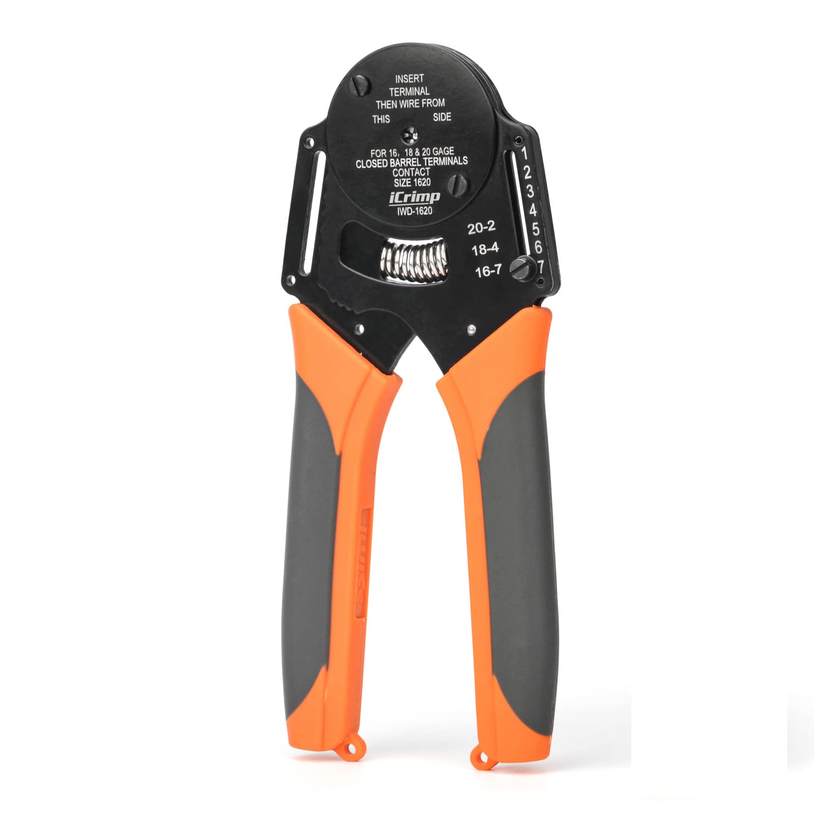 IWISS iCrimp IWD-1620 handle image showing ergonomic grip for field work