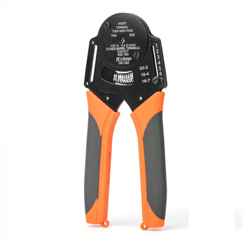 IWISS iCrimp IWD-1620 handle image showing ergonomic grip for field work