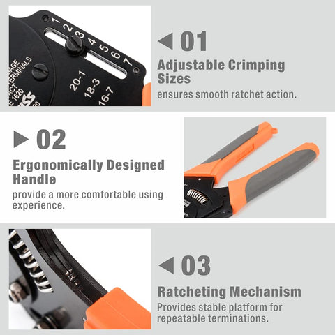 IWISS iCrimp IWD-1620 ratchet mechanism image for repeatable crimps