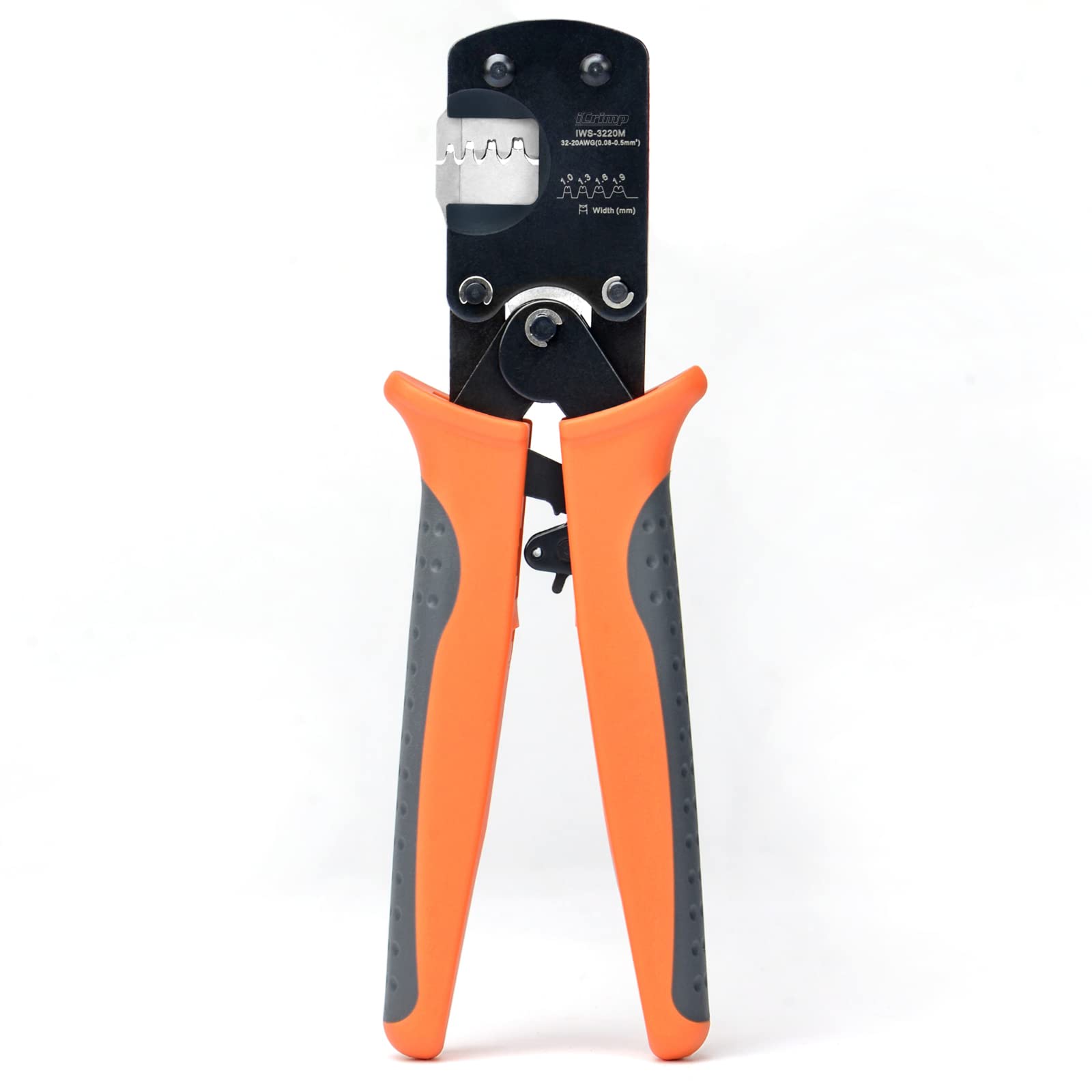 IWISS iCrimp IWS-3220M in action performing precise micro pin crimping