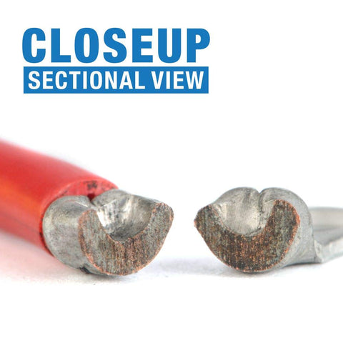 IWISS iCrimp ratchet mechanism close-up highlighting consistent crimping