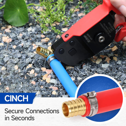 IWISS iCrimp ratchet design close-up emphasizes controlled, easy operation