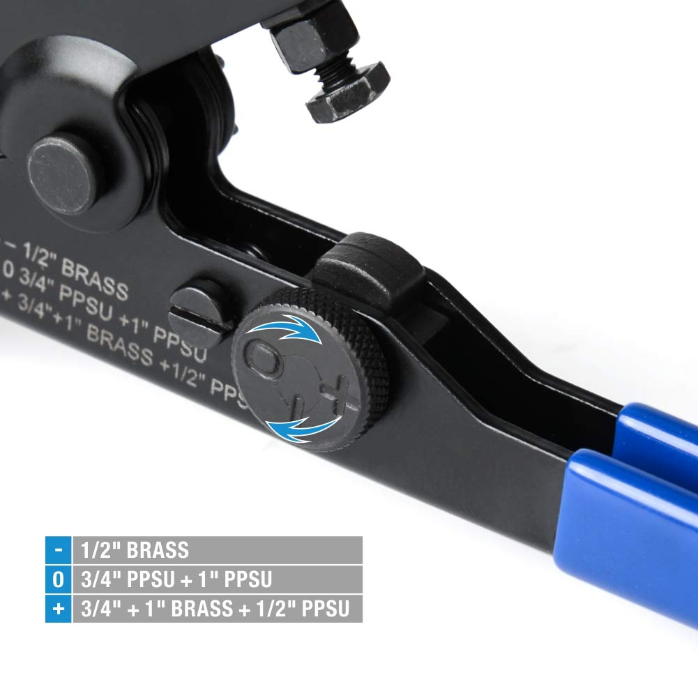 Ergonomic handle design on the IWISS iCrimp 1210C for comfortable use.