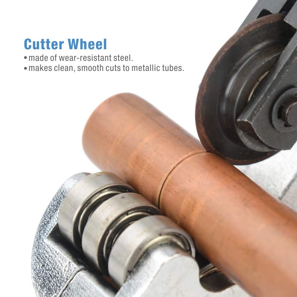 IWISS iCrimp six-roller tracking system for smooth, straight cuts.