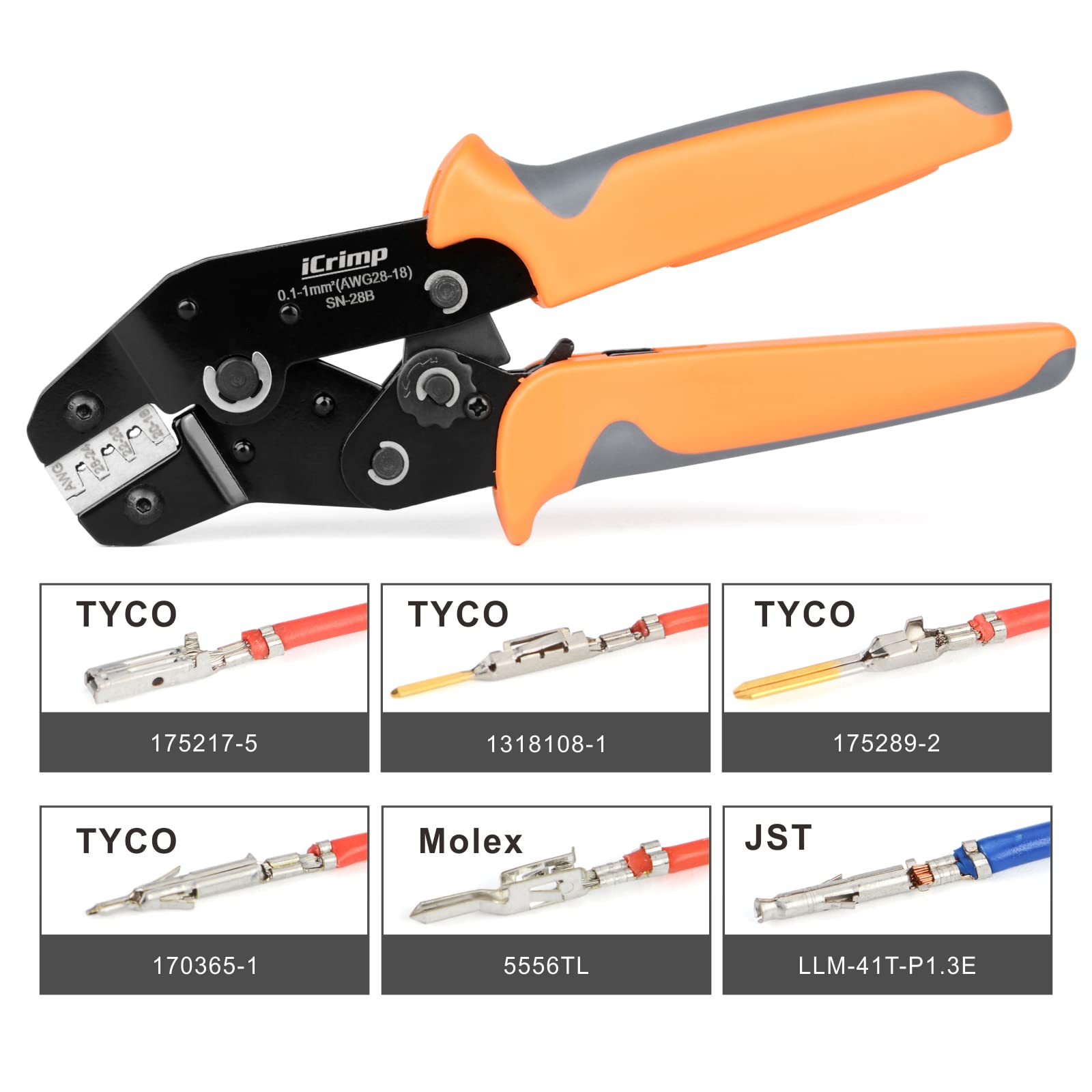 SN-28B integral lock enables self releasing crimps for repeatability
