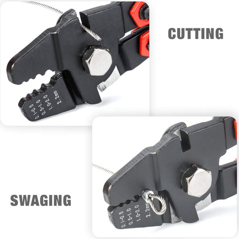 IWISS iCrimp spring-loaded handle reduces hand fatigue