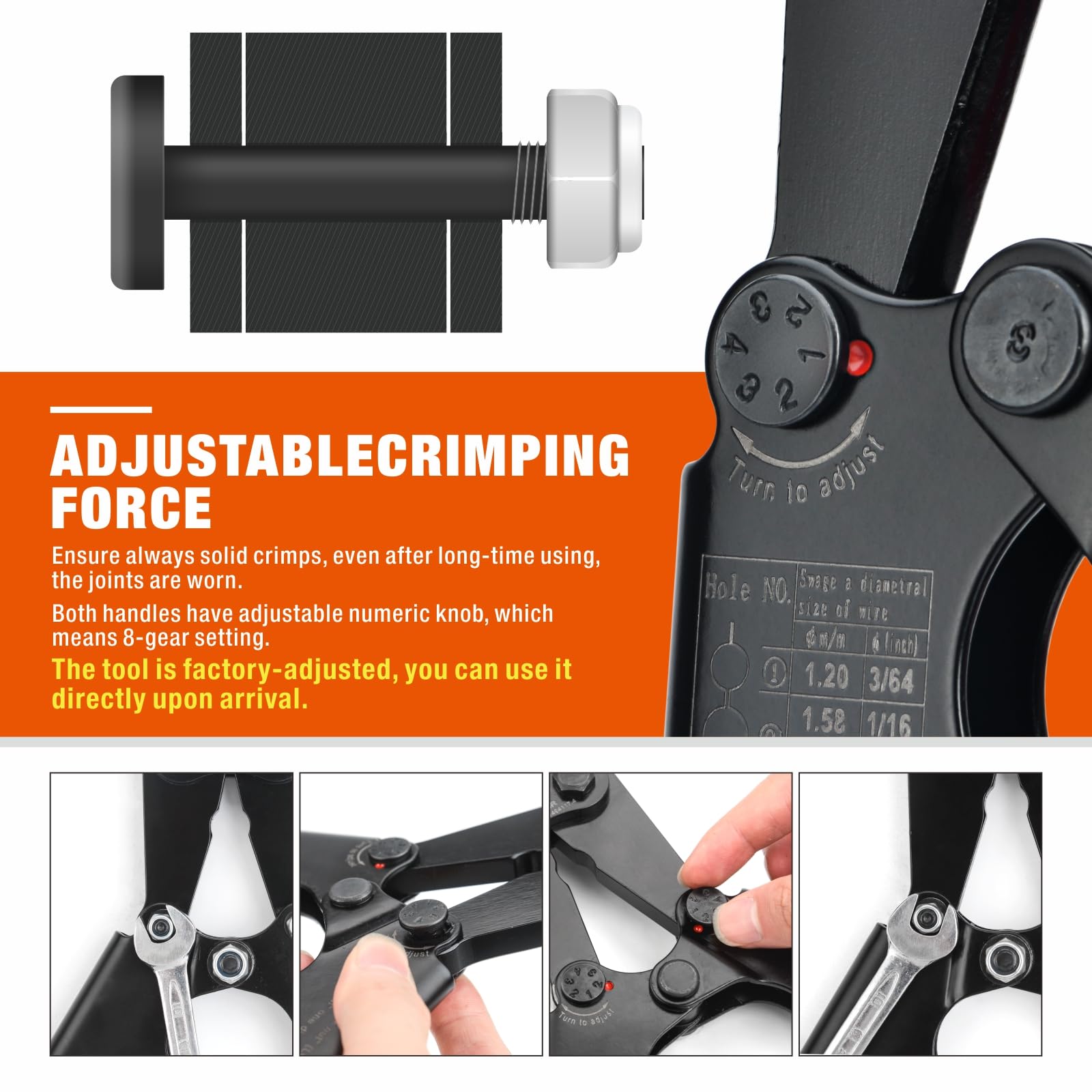 IWISS iCrimp tool ideal for DIY projects or professional use.