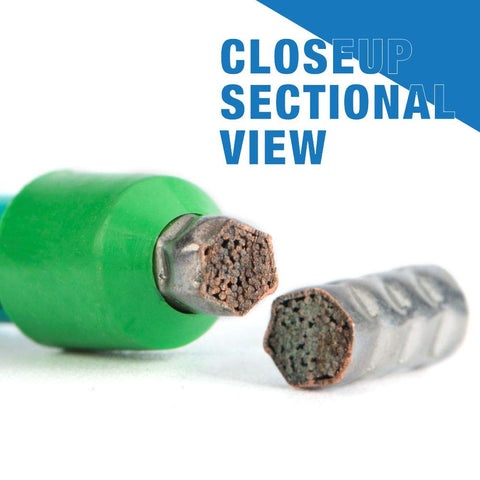 IWISS iCrimp twin crimp range supports two wires simultaneously.