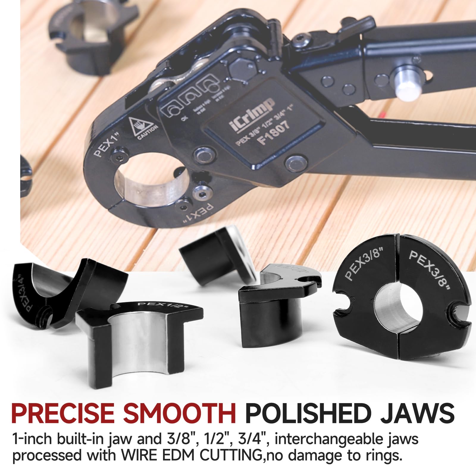 IWISS PEX cutter and gauge kit for precise cuts