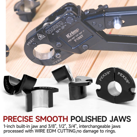 IWISS PEX cutter and gauge kit for precise cuts