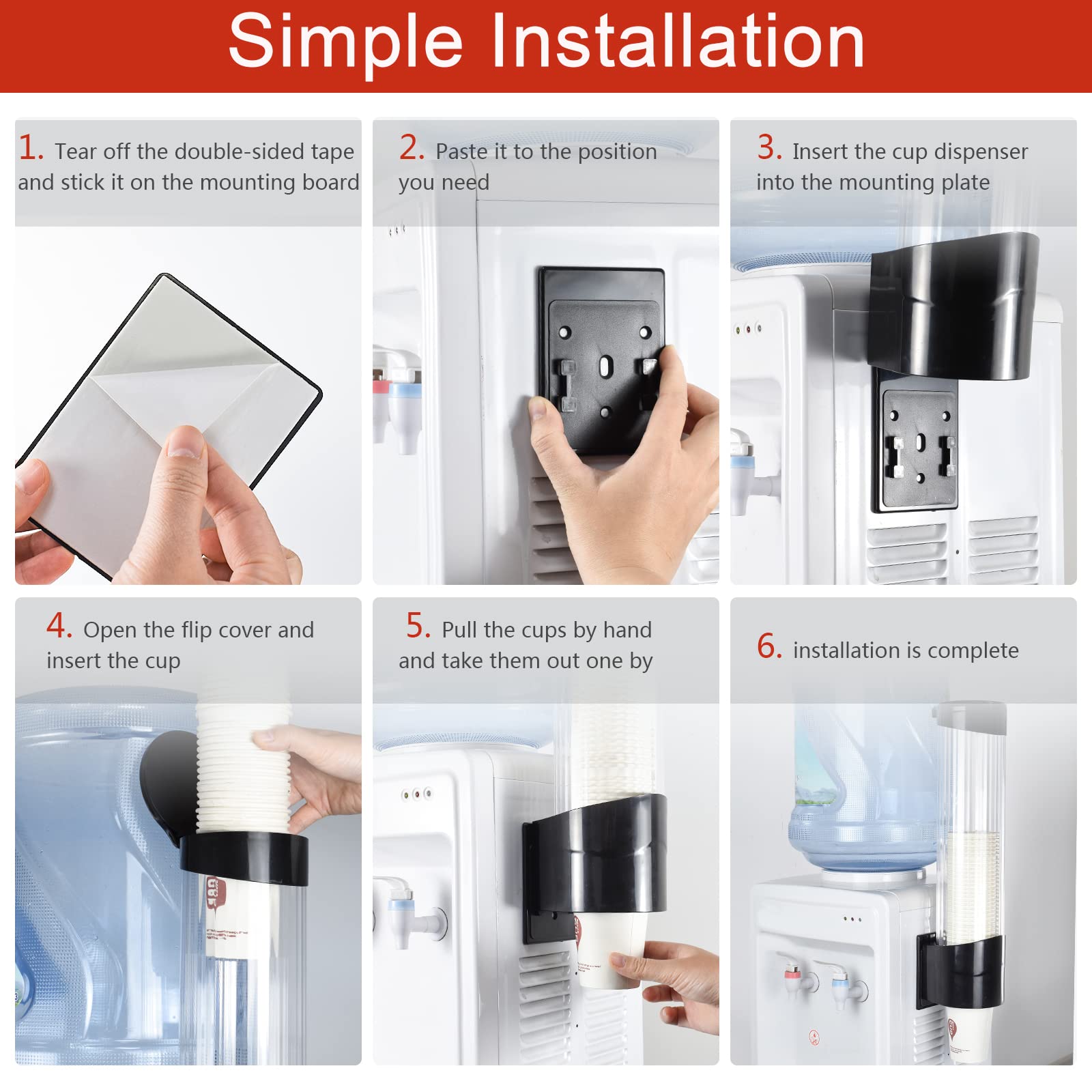 IWNTWY dispenser made of durable ABS-PC plastic for long-lasting use.