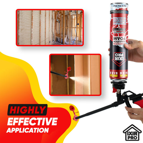 ixirpro closed-cell high-density foam forms a strong barrier