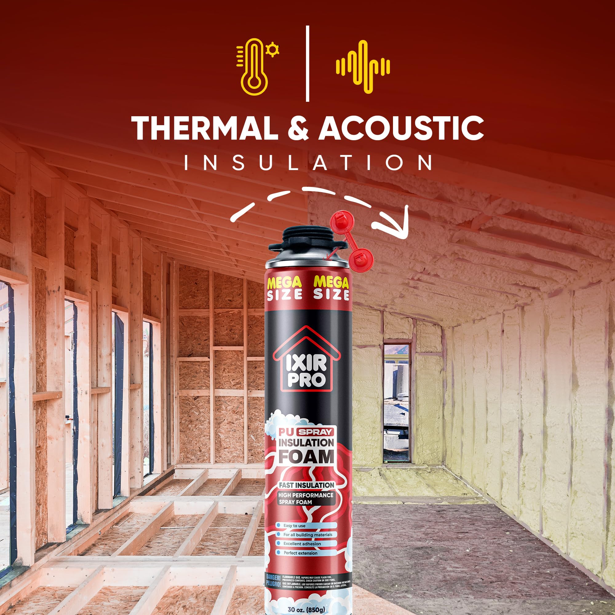 ixirpro insulation for exterior and interior spaces supports comfort