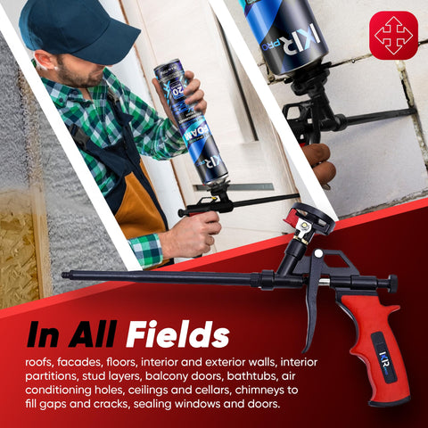 ixirpro Mega Foam Gun with spring trigger enables precise foam flow control