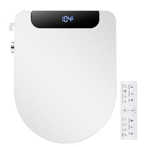 IYTATA electric bidet seat front wash with adjustable water pressure for a personalized cleanse